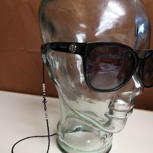 ❤Handmade❤Black eyeglasses necklace